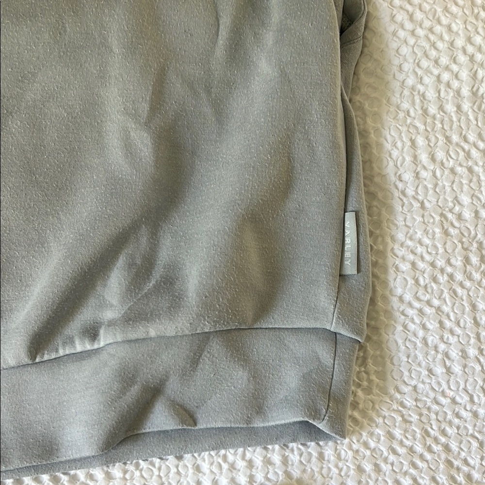 Varley Light Blue Short Sleeve Zip Polo and Shorts Set - Picture 12 of 14